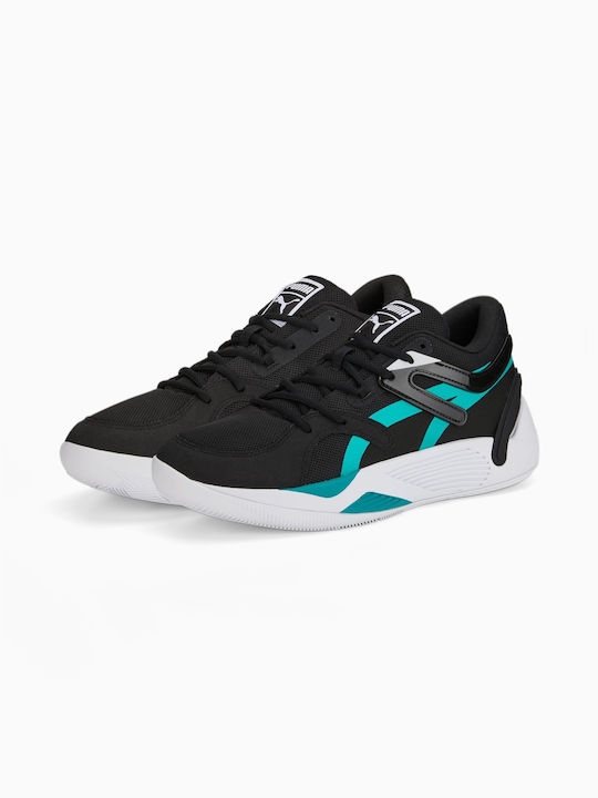 Puma TRC Blaze Court cu talpă joasă Pantofi de baschet Negri