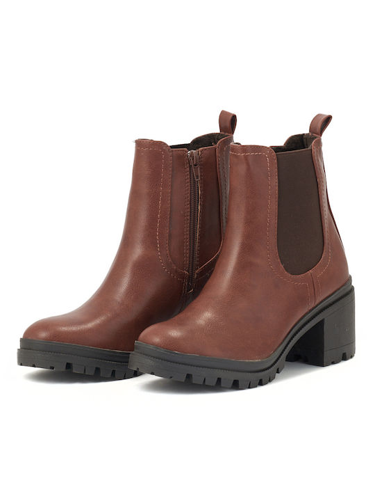 Sprox Damen Knöchelstiefel Tabac Braun