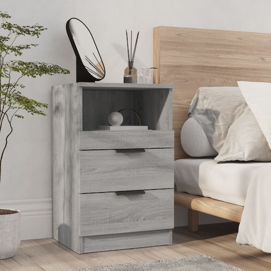 Комоди Дървени Grey Sonoma 2бр 40x36x65см