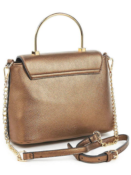 Verde Women's Shoulder Bag Tabac Brown