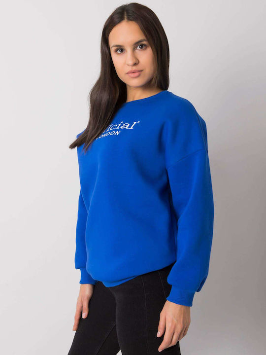 Ex Moda Women's Long Sweatshirt Blue