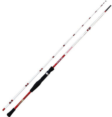 Oceanic Tairubber Tai Cast Angelrute für Langsames Jigging / Tai Gummi 2m mit Rolle 60-150gr