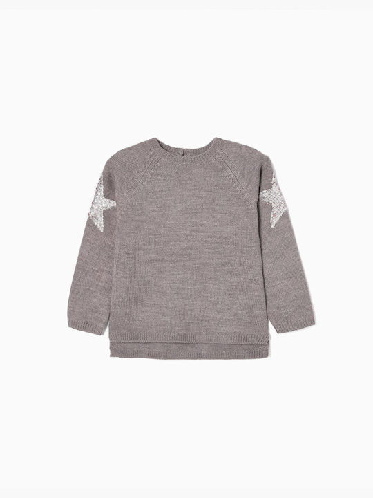 Zippy Kids Blouse Long Sleeve Gray