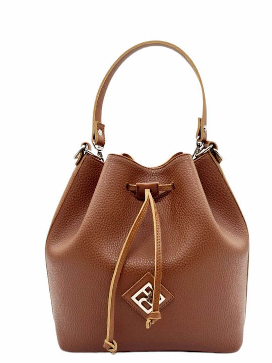 Women's Pouch Shoulder Tabac Brown