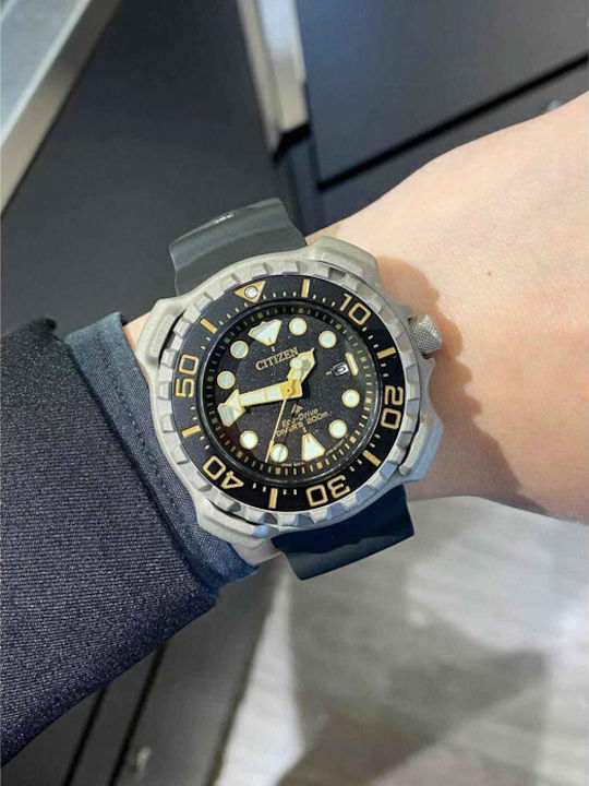 Citizen Promaster Dive Super Titanium Ρολόι Eco - Drive με Καουτσούκ Λουράκι Citizen Promaster Dive Super Titanium Ρολόι Eco - Drive με Καουτσούκ Λουράκι