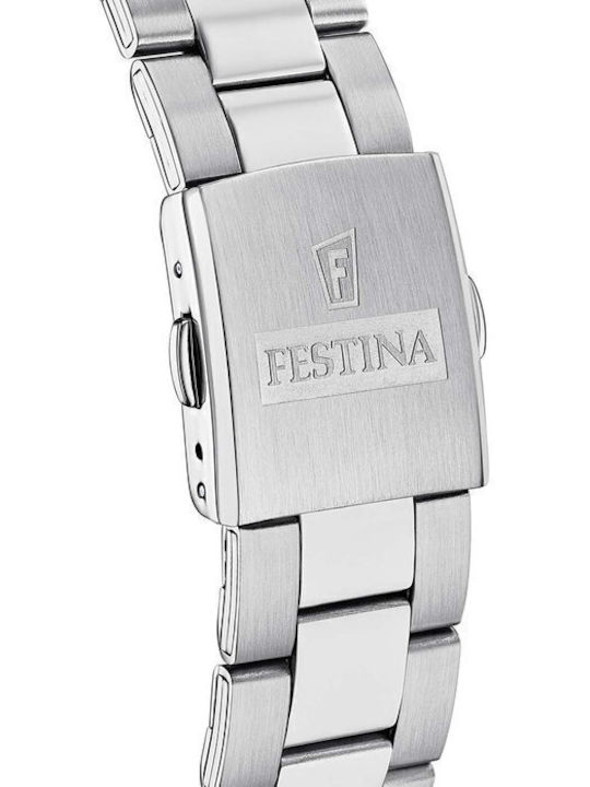 Festina Watch Battery with Metal Bracelet