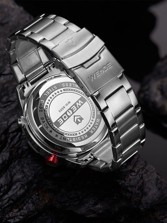Weide Watch Battery with Metal Bracelet