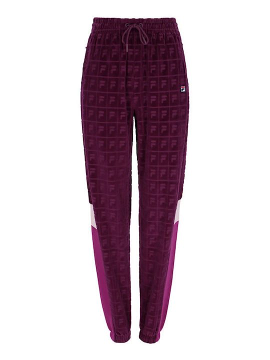 Helen Sweatpants Sweatpants Jogger Burgundy
