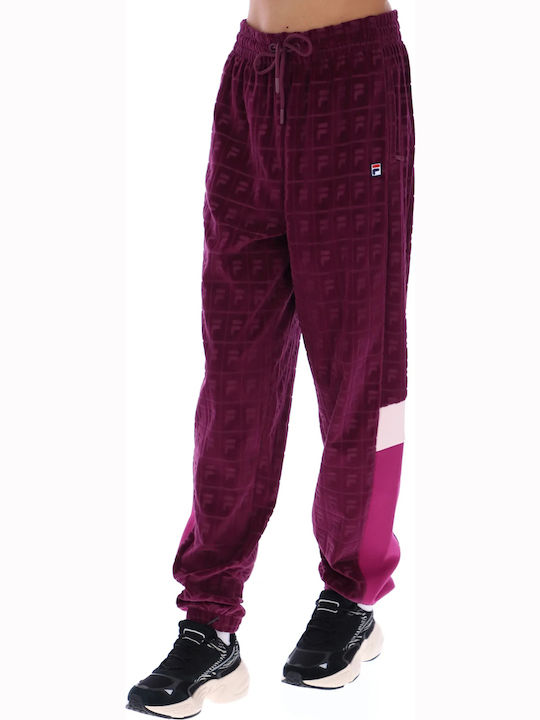 Helen Sweatpants Sweatpants Jogger Burgundy