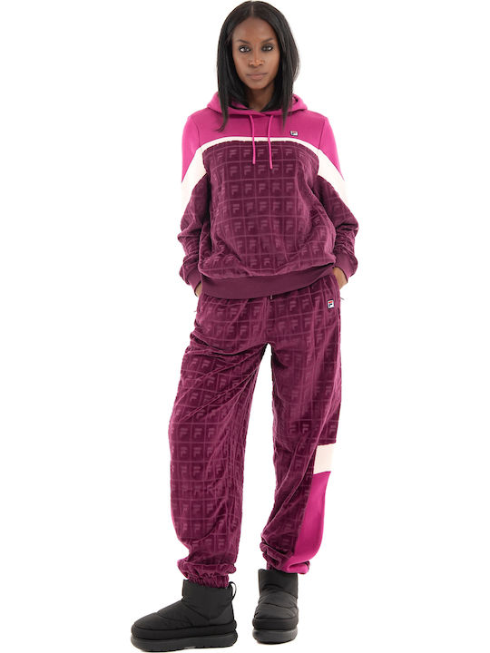 Helen Sweatpants Sweatpants Jogger Burgundy