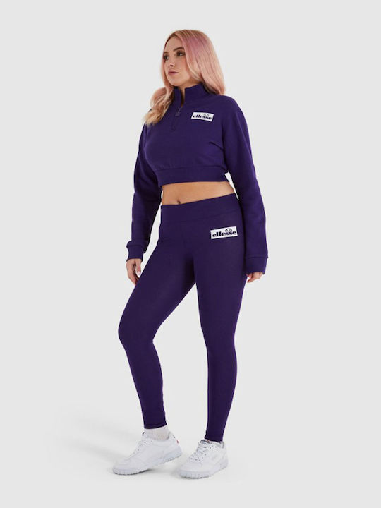 Ellesse Mani Women's Jogger Sweatpants Purple Fleece