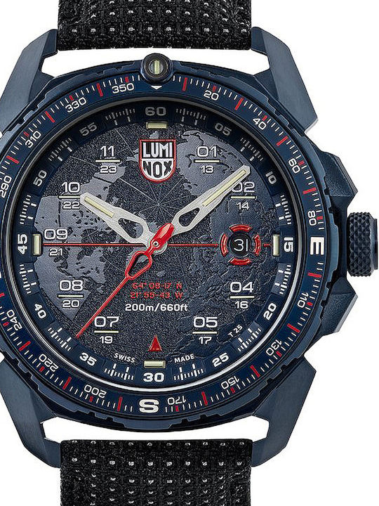 Luminox Ice-Sar Arctic Uhr Batterie mit Stoffarmband Luminox Ice-Sar Arctic Uhr Batterie mit Stoffarmband