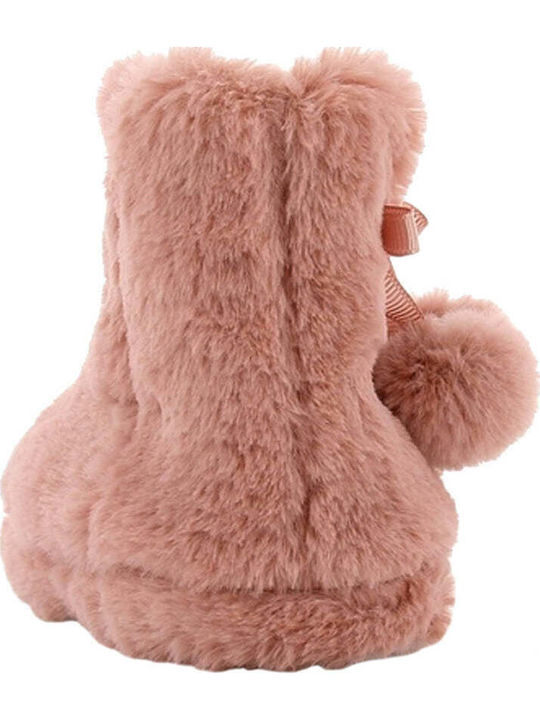 Kinderhausschuhe Stiefel Rosa