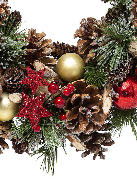 Atmosphera Christmas Decorative Wreath 35cm Xmas