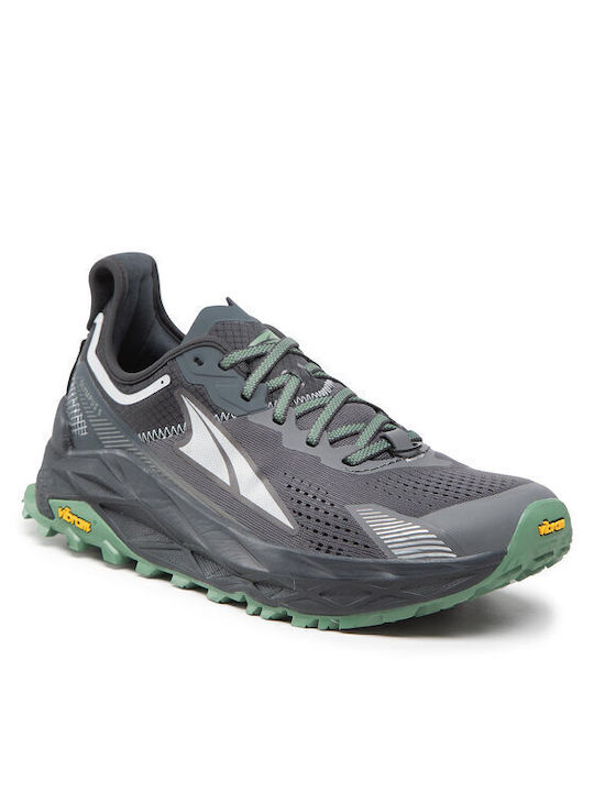 Altra Olympus 5 Men's Trail Running Sport Shoes Gray