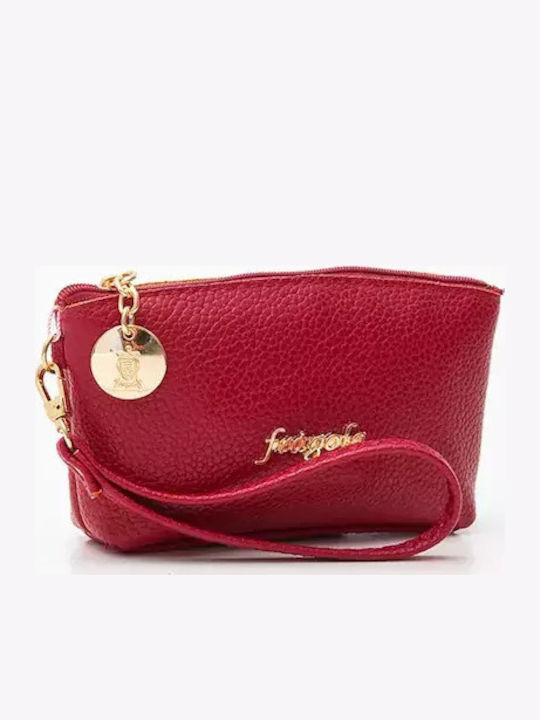 Damen Necessaire in Rot Farbe 16cm