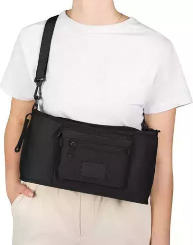 Lionelo Wickeltasche-Wickelrucksack Cube Black 36x23x36cm.