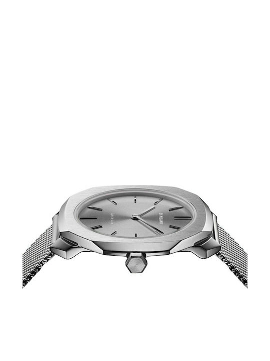 D1 Milano Women's Watch with Silver Metal Bracelet