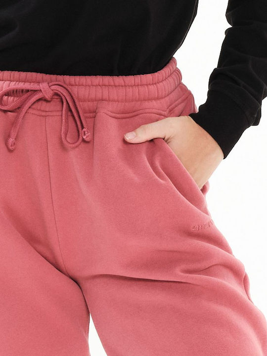Sweatpants Jogger Coral Rose