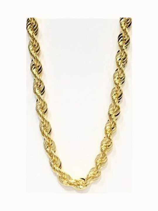 Tatu Moyo Chain Hand Spiral made of Steel Gold-plated Thin Thickness 2mm and Length 20cm