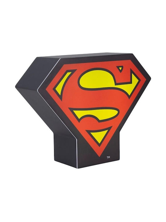 Paladone Kids Decorative Lamp Superman Logo Multicolour 13εκ.