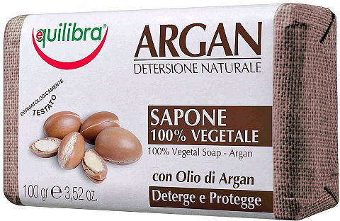 Equilibra Argan Natural Soap με Ελαιόλαδο 100gr
