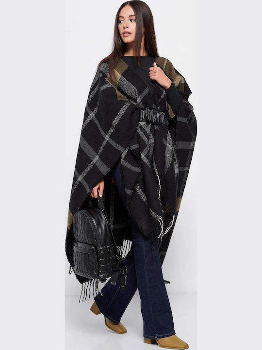 Women's Black Cape