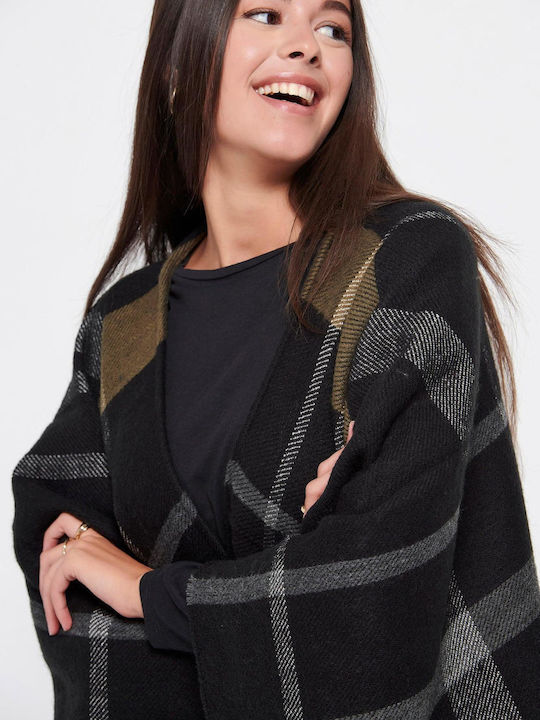 Women's Black Cape