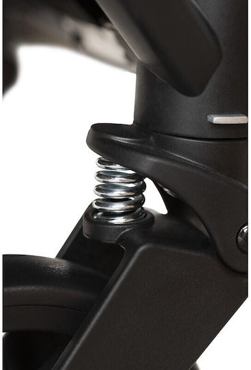 Interbaby Baby Stroller Suitable from 6+ Months Black/Beige 6kg