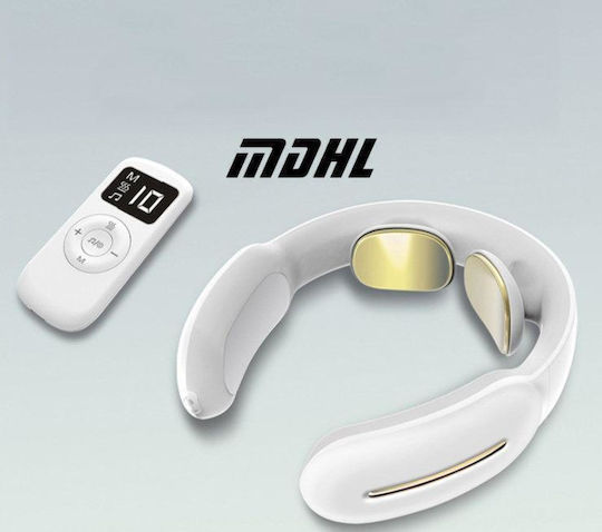 MDHL MDHL M10 Συσκευή Μασάζ για τον Αυχένα Λευκή