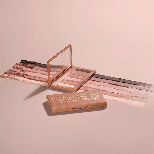 Urban Decay Naked 3 Mini Palette Παλέτα με Σκιές Ματιών σε Στερεή Μορφή