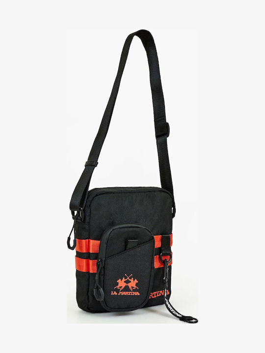 Abiel Men's Shoulder / Crossbody Bag Black