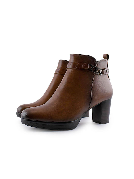 B-Soft Damen Knöchelstiefel Braun