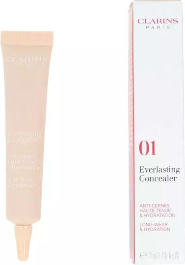 Clarins Everlasting Concealer Liquid Concealer 01 Light 12ml