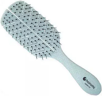 Hairway Organica Hair Brush Perie Păr pentru Detangling Albastru