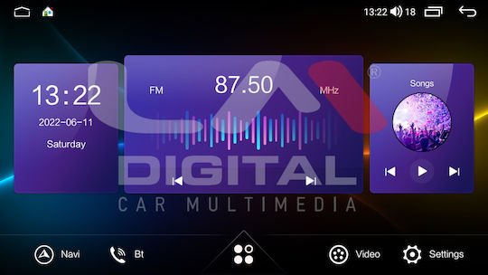 LM Digital Car Audio System for Seat Leon / Toledo / Ibiza 2012-2017 (Bluetooth/USB/AUX/WiFi/GPS/Apple-Carplay/Android-Auto) with Touch Screen 9"