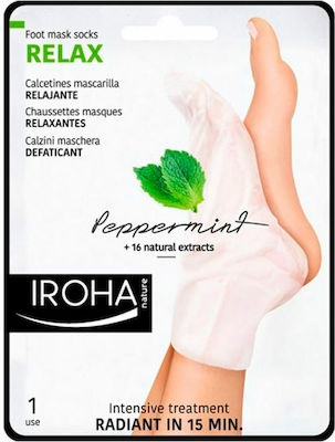 Iroha Nature Peppermint Revitalizing Mask for Legs 18ml