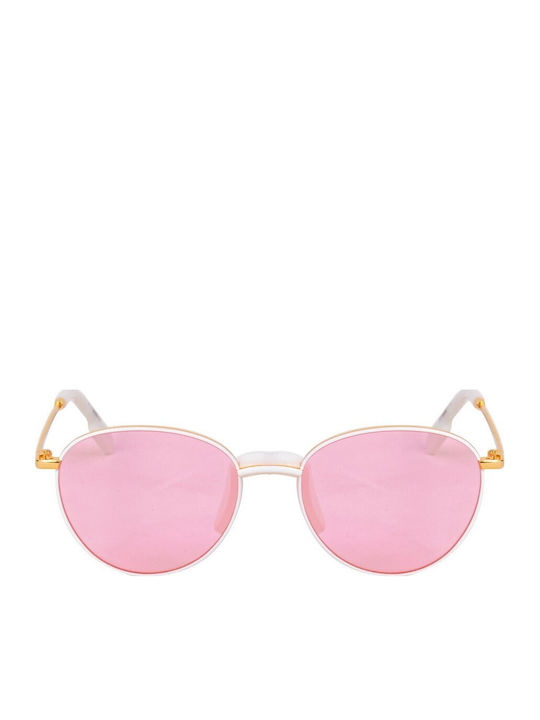 Kenzo Feminini Ochelari de soare cu Auriu Cadru și Roz Lentilă KZ40011I-30Y