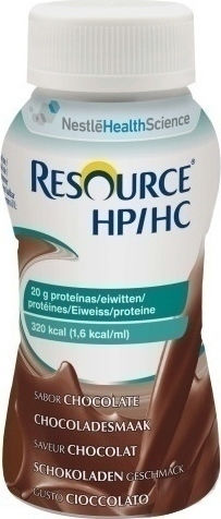 Nestle Resource HP/HC Χωρίς Γλουτένη & Λακτόζη με Γεύση Σοκολάτα 200ml