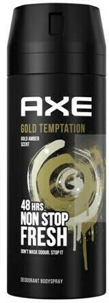 Axe Gold Temptation Gold Amber Non Stop Fresh Дезодорант 48ч Спрей 150мл