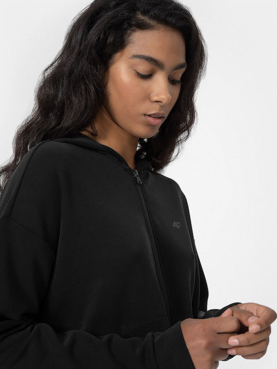 Women's Sweatshirt Jacket Black