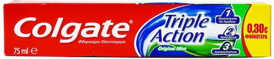 Colgate Triple Action Toothpaste for Cavity Protection 75ml