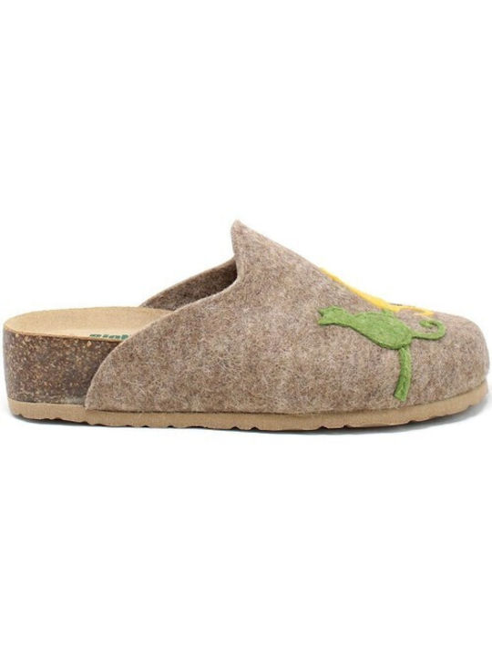 Bionatura Slipper 12BLMOO-I-FELC65 Camel