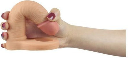 Lovetoy The Ultra Soft Double Ρεαλιστικός Δονητής 14.7cm Flesh
