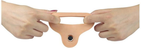 Lovetoy The Ultra Soft Double Ρεαλιστικός Δονητής 14.7cm Flesh
