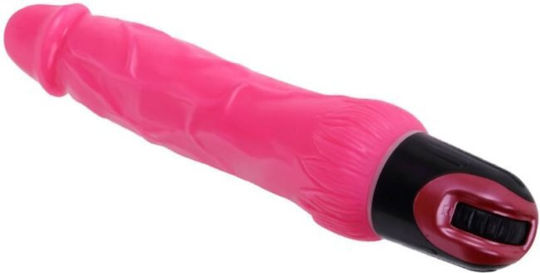 Baile Realistic TPR Jelly Realistic Vibrator 24cm Roz