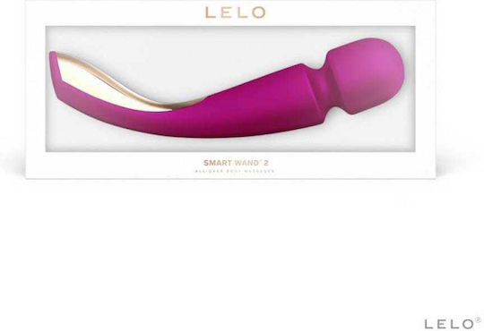 Lelo Smart Wand 2 Large Vibrator Massage 30.4cm Deep Rose