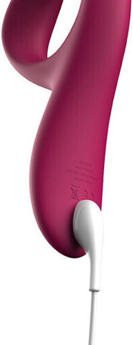 We-Vibe Nova Gen 2 App Controlled Rechargeable Rabbit Vibrator Mini Δονητής Rabbit 21.5cm Red