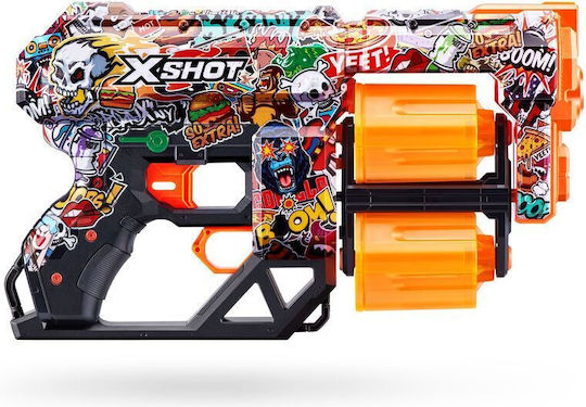 Zuru X-Shot Skins Dread Toy Guns Foam Dart Guns (Various Designs) 1pc