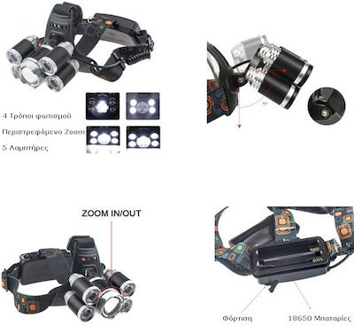 Factory Rechargeable Headlamp LED